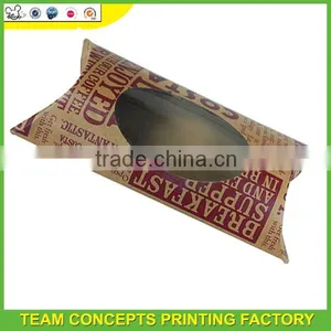 Custom Paper Clear Pillow Window Box thumbnail-1