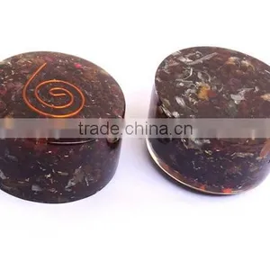 Garnet Orgonite Tower Buster : Energetic Space Protectors thumbnail-2