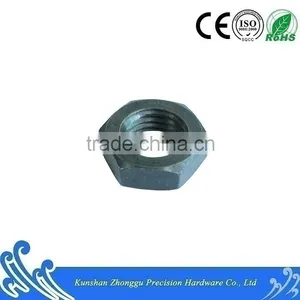 GB6172 Carbon Steel Hexagon Thin Nuts With Black Zinc thumbnail-1