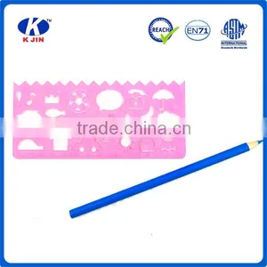 2016 New Style Office and School Supplies Plastic Letter Stencil Ruler for Engineer and Kids thumbnail-2