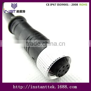 INST M12 8pin Waterproof Connector With Cable thumbnail-2