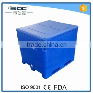 Insulated Tub 1000L, Plastic Tubs With Lid, Roto Tubs for Fish thumbnail-1
