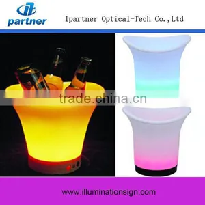 2015 Led Beer Bottle Ice Bucket With Lighting Logo For Bar thumbnail-1