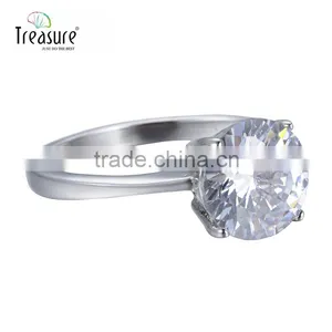 Latest Design Jewelry Gemstone Jewelry Diamond Engagement Ring 925 Silver Ring thumbnail-3