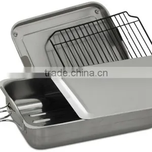 Stovetop Smoker Stainless Steel Stovetop Smoker Metal Grill Fish Smoker thumbnail-2