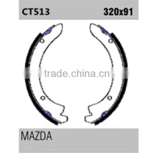 Semi-metal K3362 WD37-26-310 for Mazda GMC Rear -wheel Brake Shoe Manufacturing Process thumbnail-1
