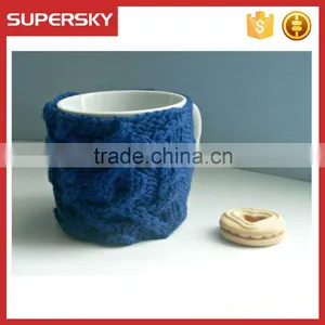 V-68 Hot Sell Crochet Knitted Cosy Porcelain Sweater thumbnail-1