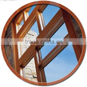 Plastic Frame Material Pvc Windows, Swing Open Style Upvc Window, Upvc Profile thumbnail-2