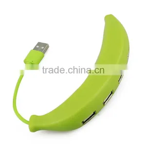 Cute Miniature Banana High Speed USB-2.0 Hub With 4 Ports thumbnail-3