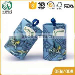 Handmade Round Small Rolled Edge Paper Cardboard Tubes Push up Paper Tubes With Ribbon thumbnail-5