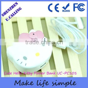 Lovely Hello Kitty Power Bank 4300mAh Hello Kitty Charger thumbnail-4