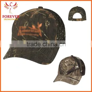 Cheap Camouflage Oak Tree Mesh Back Baseball Visor Cap thumbnail-1