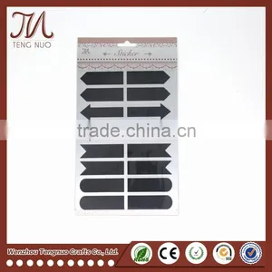 Tengnuo New Design Chalkboard Labels Wave Border Removable Chalkboard Sticker thumbnail-4