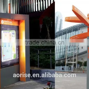 Advertising Outdoor Pylon Sign for Gas Station thumbnail-3