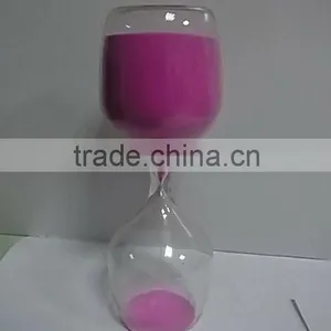 Beautiful Handicrafts Transparent Glass Sand Clocks thumbnail-1