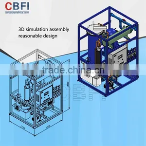 Used Commercial Ice Makers for Sale Tube Ice Machine 10 Ton per Day thumbnail-6
