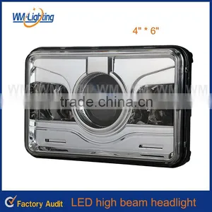 Emark Professional Standard Lamp New 4inch x 6inch Square Sealed Beam High Beam Led Headlight thumbnail-1