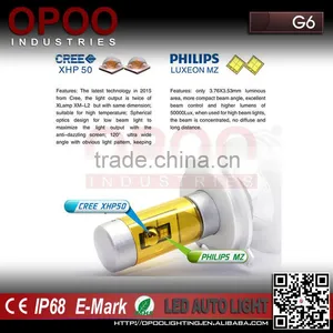 Super Bright G6 Car Auto 9006 Led Headlight thumbnail-2