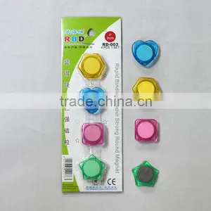 Hot Selling 57mm*57mm Colorful Round Magnet thumbnail-1