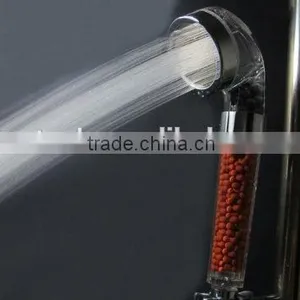 Filtered Hand Held Shower Head Filtration, High Pressure Rainfall Spa Water Saving, Negative Ionic Ion Flow Filter Handheld Show thumbnail-6