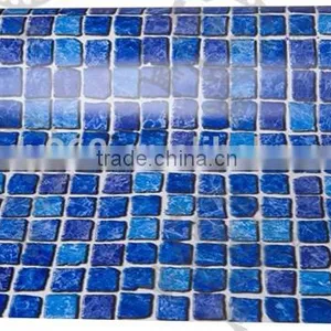 Soft Plastic Plaid Above Ground Swimming Pool Liner Supplier's Choice thumbnail-3