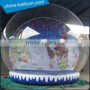 Christmas Snow Globe, Inflatable Snow Ball,huge Size Inflatable Snow Globe Cheap Price thumbnail-2