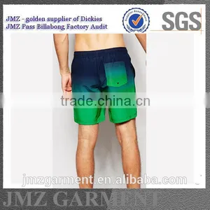 JMZ Wholesale Custom OEM Beach Shorts for Men Polyester Creat Your Own Design New Products 2015 Low Moq thumbnail-3