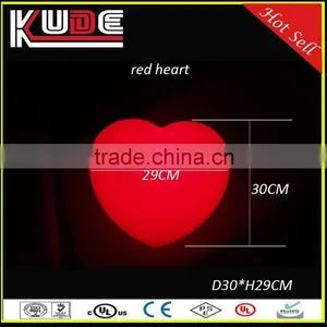 Rohs Approved New Arrival Plastic LED Illuminated Heart for Wedding Ceremony thumbnail-1