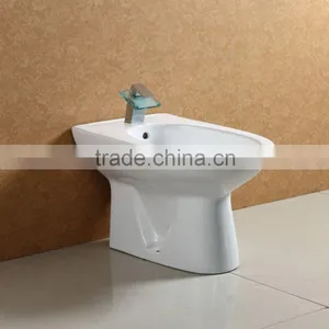Floor Mounted Health White Glazed Ceramic Bidet thumbnail-4