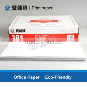 9.5"x11"/15"x11" High Quality Single Ply Computer Paper thumbnail-1