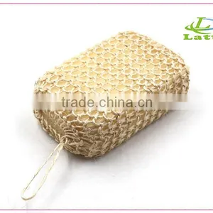 Natural Exfoliating Bath Shower Loofah Glove Mitten Sponge Mitt Soft Gentle thumbnail-5