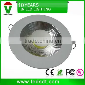Light Weight Slim 10w Non-dimmable Cob Led Downlight Full White From Sitatome thumbnail-1