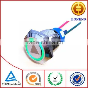 2014 New Hot Sale 19mm Metal Push Button Switch With LED Manufacture China thumbnail-5