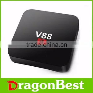 V88 Plus S905 Quad Core 4K Google AndroidTV Box 5.1 KODI 15.2 Full hd Media Player Ott tv thumbnail-3