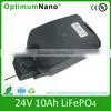 Top Factory Produced First Class Qualtiy 24V/10Ah LiFePo4 Rechargeable Battery Pack thumbnail-1