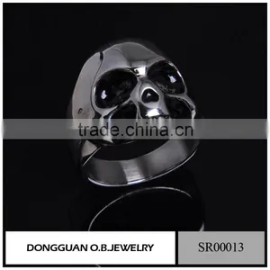 European American Trend Skull Ring/Custom Stainless Stee Ring For Men thumbnail-1