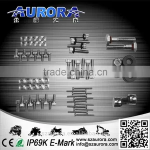 AURORA High Quality 6 Inch Double Row off Road Light Bar With Screw thumbnail-1