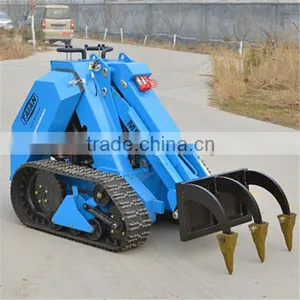 Earth Moving Machinery Small Garden Loader Mini Loader MS500 for Horticulture thumbnail-3