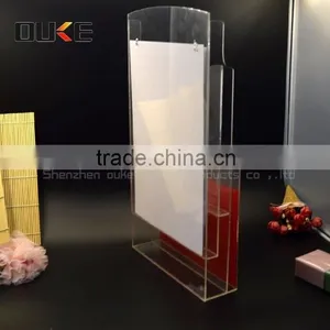 Desktop A4 Paper Clear Acrylic Brochure Holder thumbnail-3