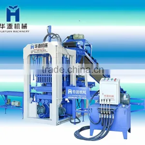 QT3-25 Brick Making Machinery for Semi-automatic Concrete Hollow Block Machine thumbnail-1
