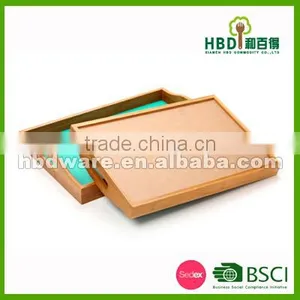 High Quality Bamboo Serving Tray, Breakfast Tray thumbnail-4