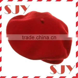 Fashion Wool Beret, Woolen Kids French Hat Beret Hat thumbnail-4