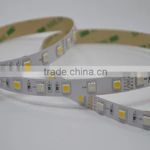 RGBW Tape 60leds 14.4W 10mm PCB Led Strip Light 5050 thumbnail-1