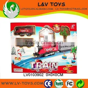 Christmas Battery Operated Railway Train Toys thumbnail-1