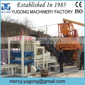 CE Certified QT Series Cement Concrete Hollow Brick Machine Price thumbnail-1