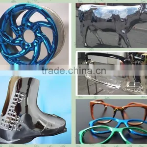 Liquid Image Silver Spray on Chrome Metal Plating Machine for Bumber thumbnail-1