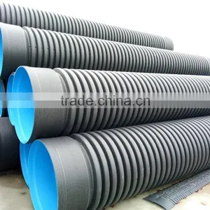 PE Water Drainage Corrugated Pipe All Size List thumbnail-1