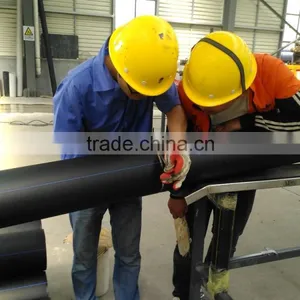 High Pressure PE Pipe DN200 DN110 PN0.6MPa Plastic Water Tube thumbnail-2