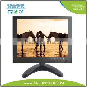 Square Size 1024*768 Wall Mount 8inch Ultra Thin Tft Mini Lcd Monitor thumbnail-1