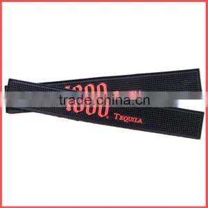 Brand Logo Customized Soft Rubber PVC Bar Mat thumbnail-3